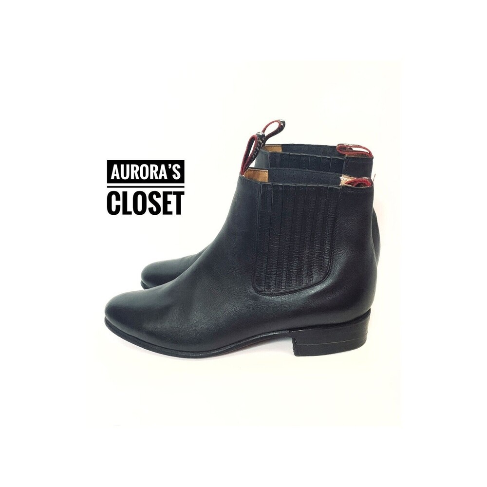 Botes Y Botines 8 Black Chelsea Boots Ankle
